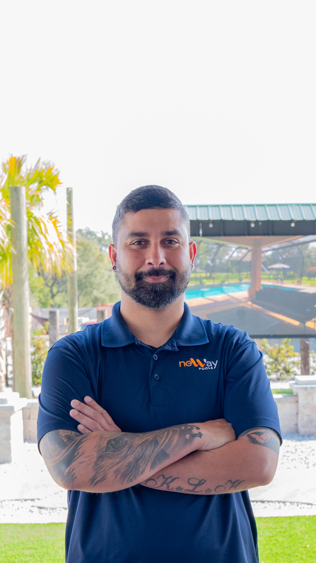 Kayan Batista, Neway Pools sales team in Florida